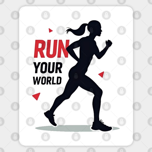 Motivational Running Magnet by Urbanprint